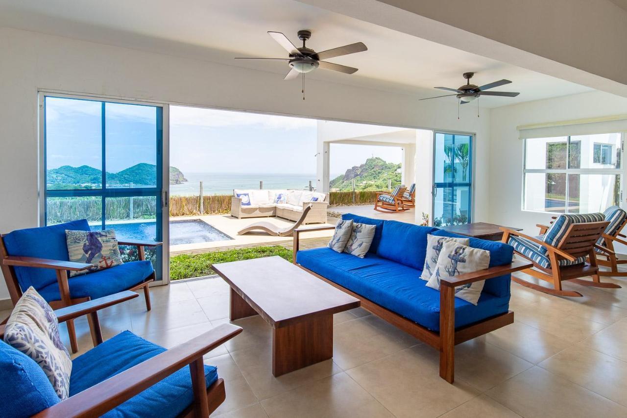 Casa Marea Alta - Amazing Ocean Views, Private Pool, Ac, Close To Town San Juan del Sur Exteriör bild